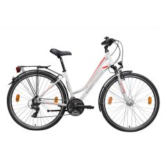 Gepida Reptila 200 Női Kerékpár - Fehér/piros
